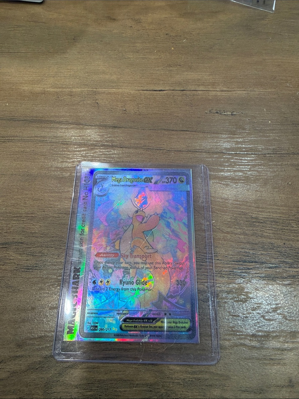 Charizard Mega EX Holo Pokémon Card - Rainbow Foil